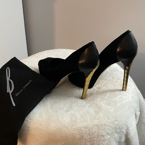 Brian Atwood platform heels - Picture 2 of 5